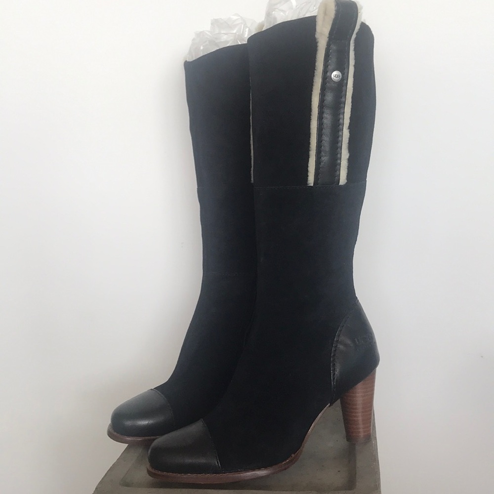 UGG Black Suede Boots